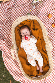 Broek Beige | AOP Sand Graphic