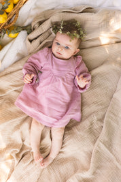 Jurk oud roze | Old Pink