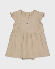 Jurk taupe | Taupe