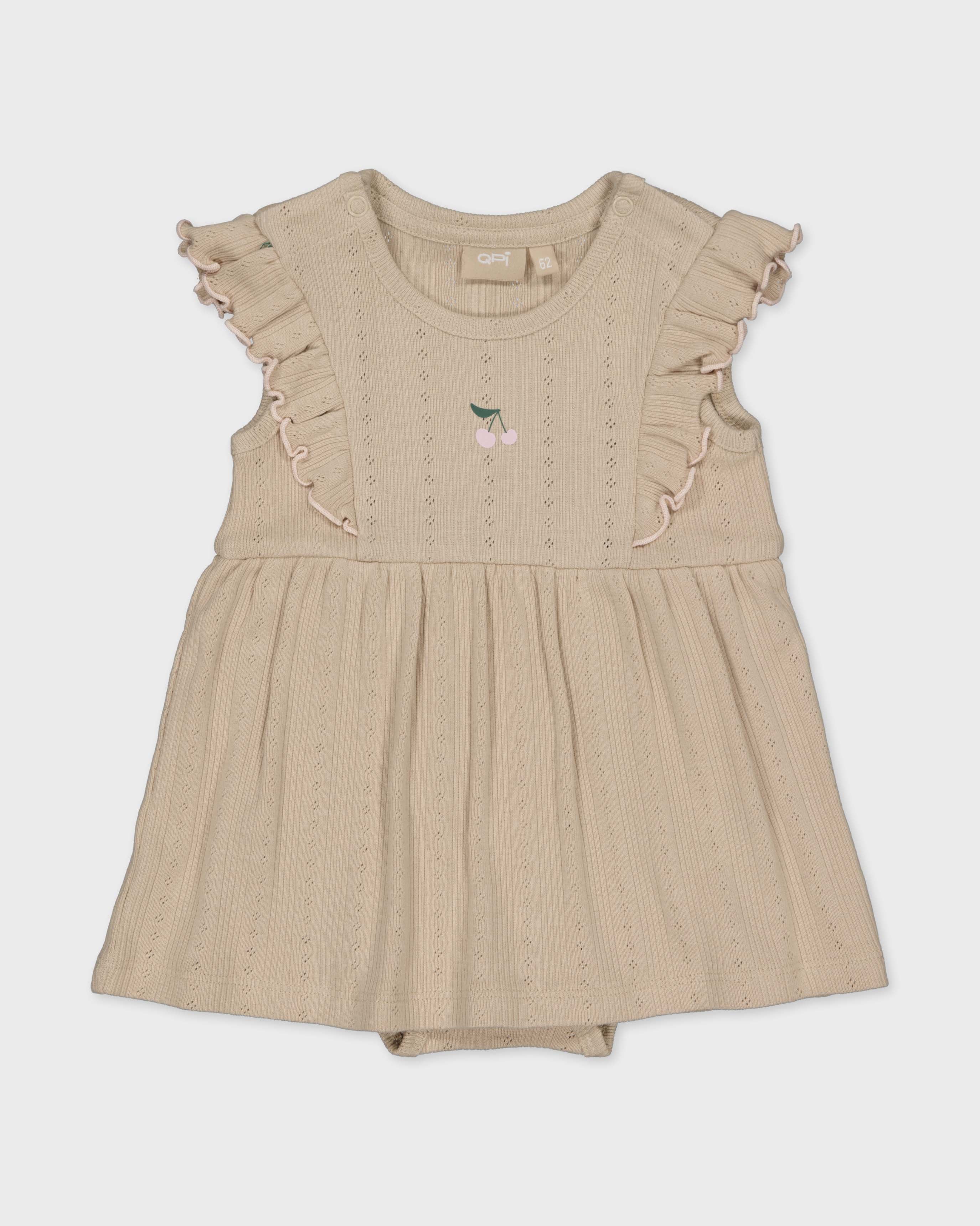 Jurk taupe | Taupe