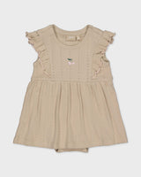 Jurk taupe | Taupe