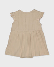 Jurk taupe | Taupe