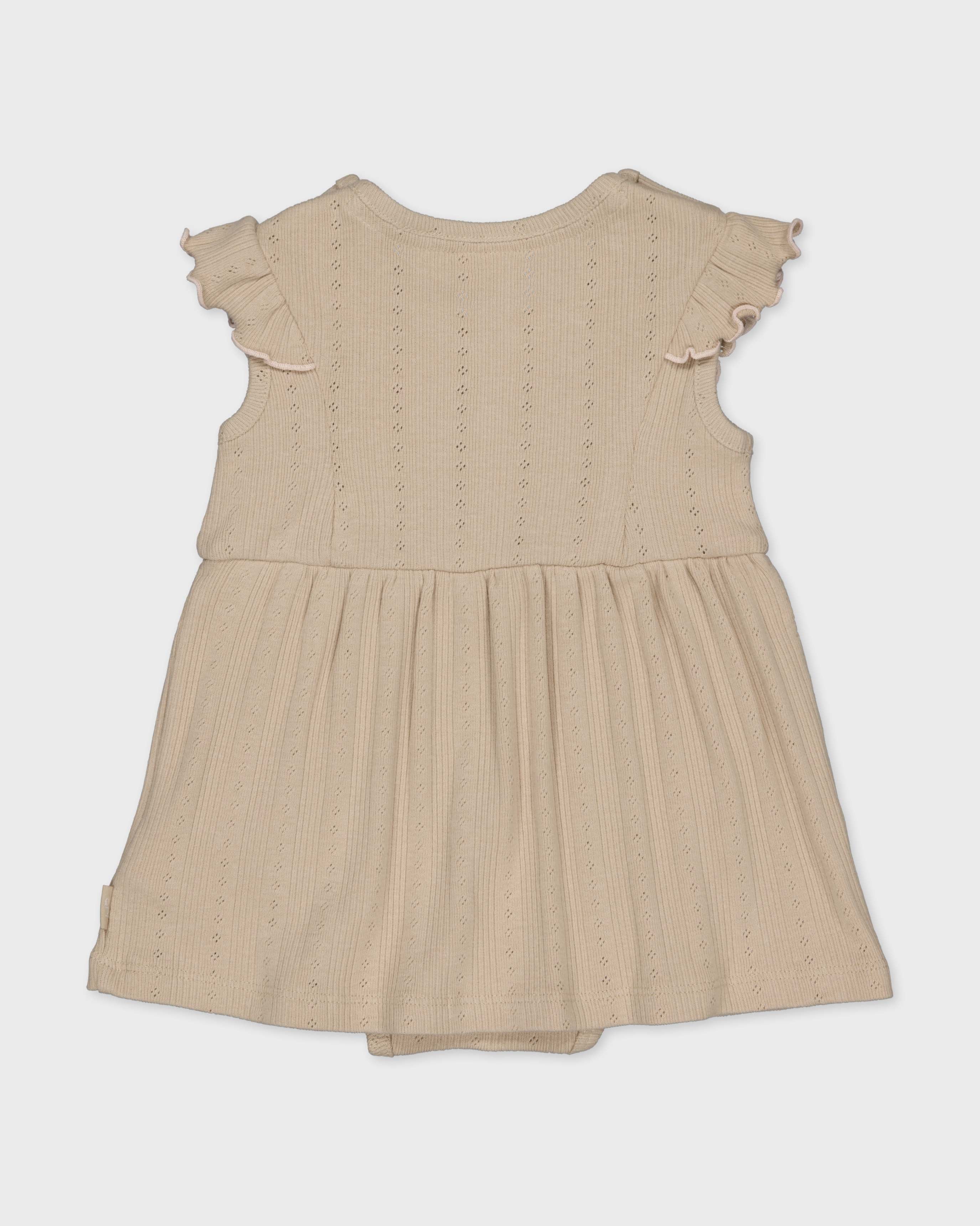 Jurk taupe | Taupe