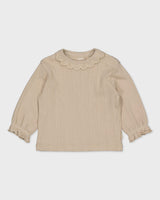 Shirt taupe | Taupe