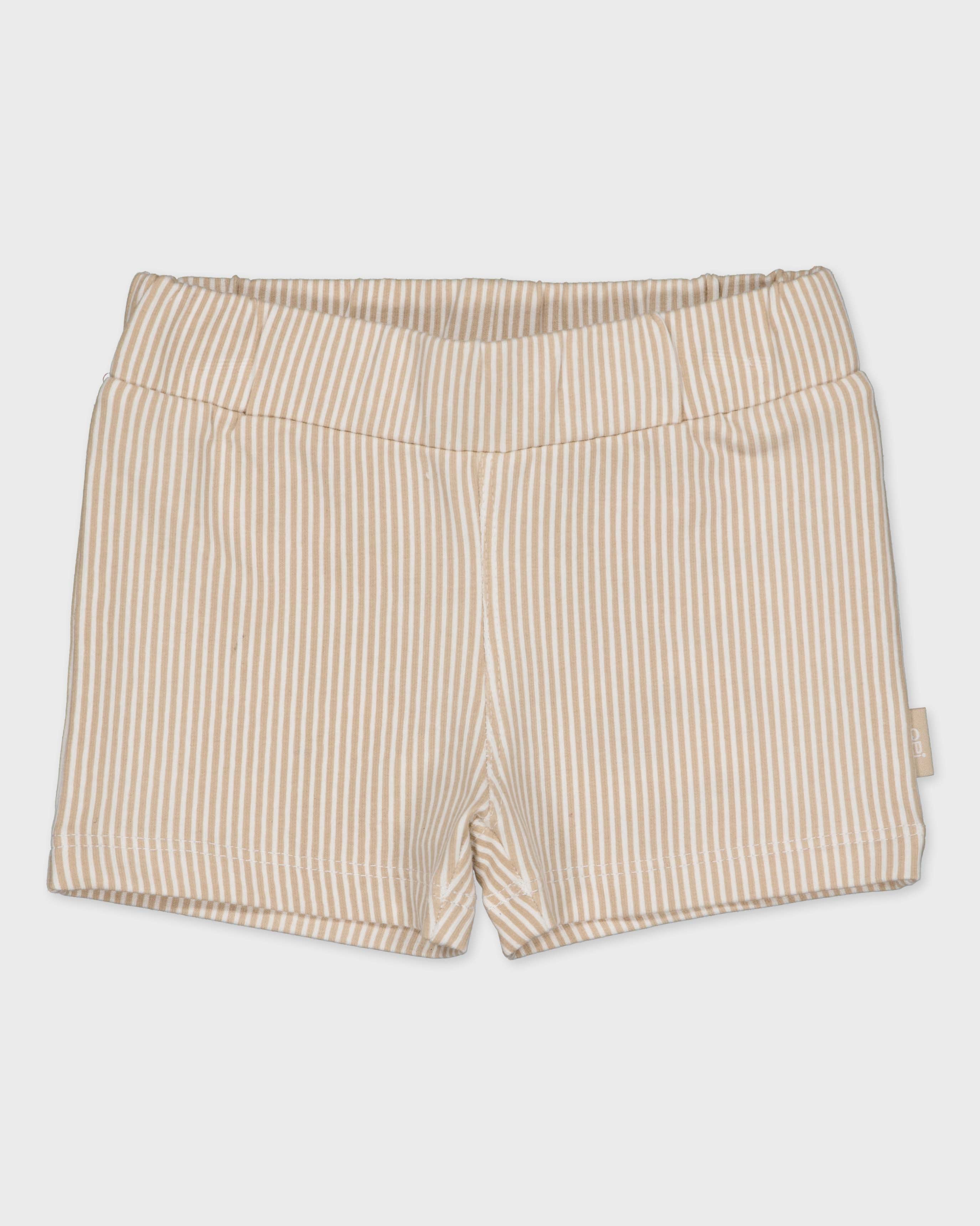 Broek gestreept | AOP Taupe Stripe