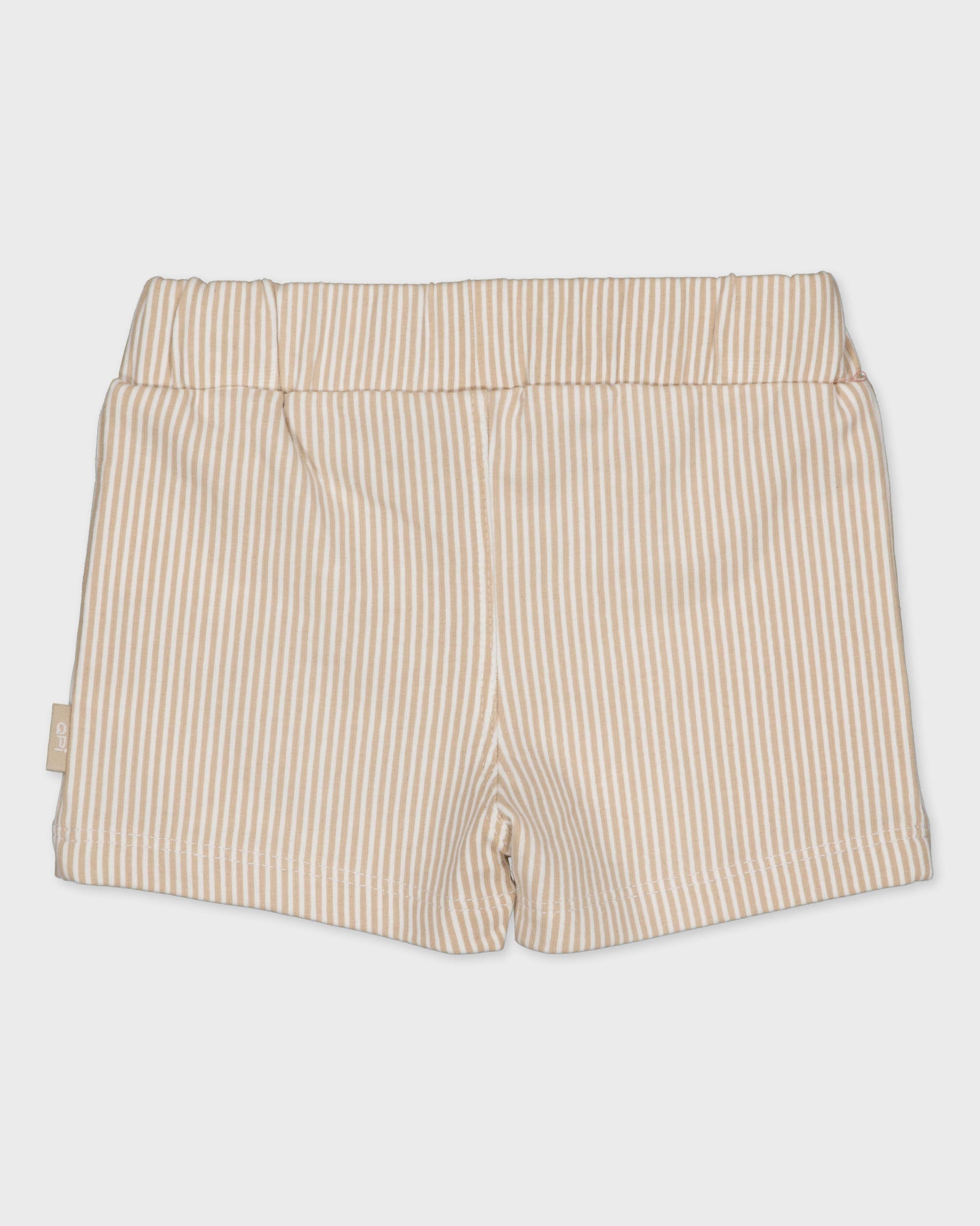 Broek gestreept | AOP Taupe Stripe