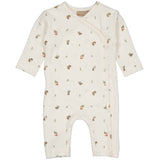 Playsuit met dierenprint | AOP Green Sketch