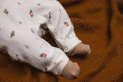 Playsuit met dierenprint | AOP Green Sketch