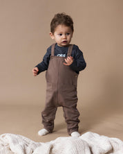 Taupe salopette | Brown