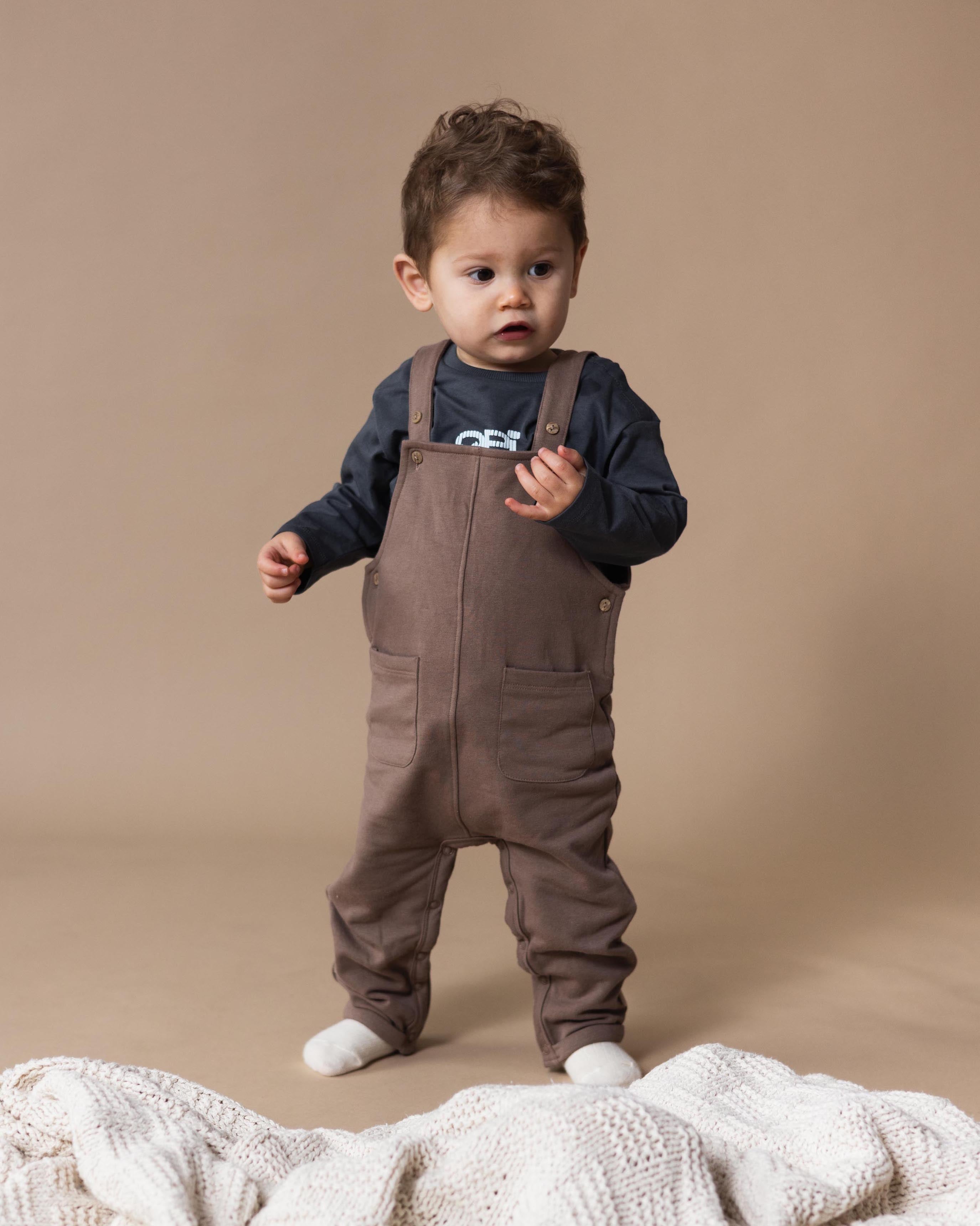 Taupe salopette | Brown