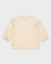 Crèmekleurige blouse met borstzak | Cream