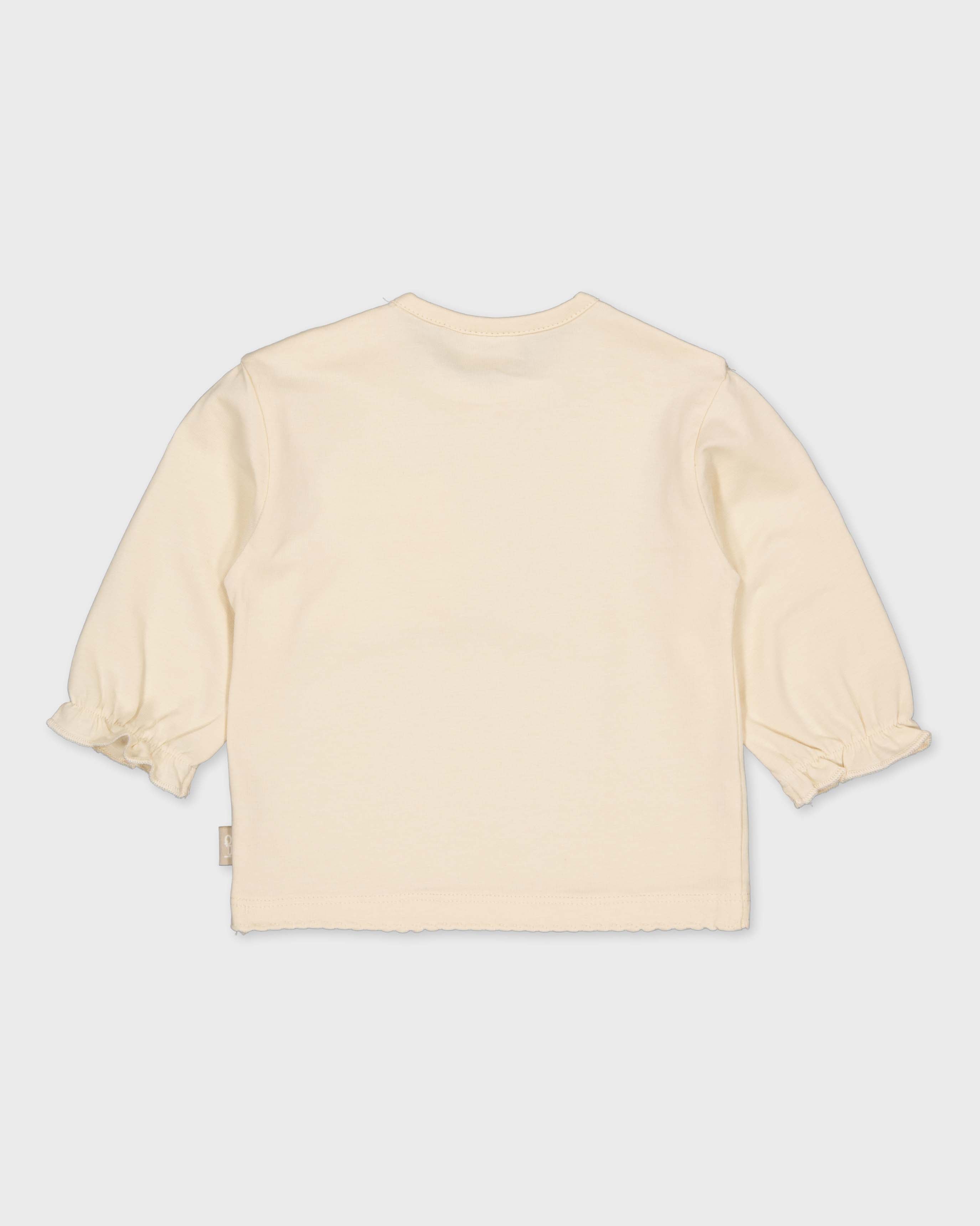 Crèmekleurige blouse met borstzak | Cream