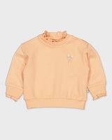 Licht perzikkleurige sweater | Salmon