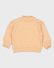 Licht perzikkleurige sweater | Salmon