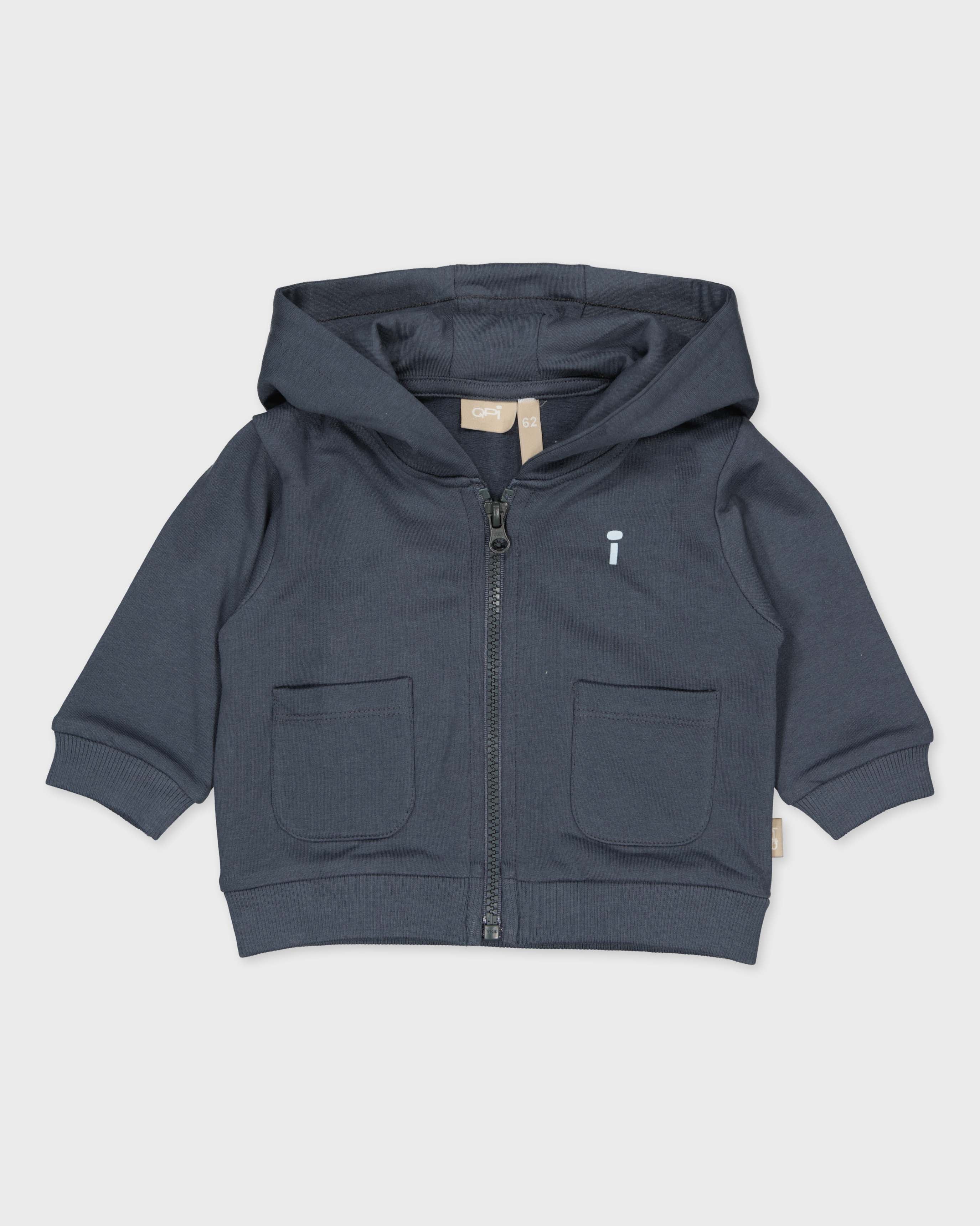 Donkerblauw vest met capuchon | Dark Blue
