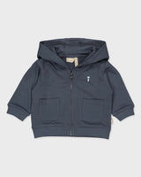 Donkerblauw vest met capuchon | Dark Blue