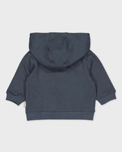 Donkerblauw vest met capuchon | Dark Blue