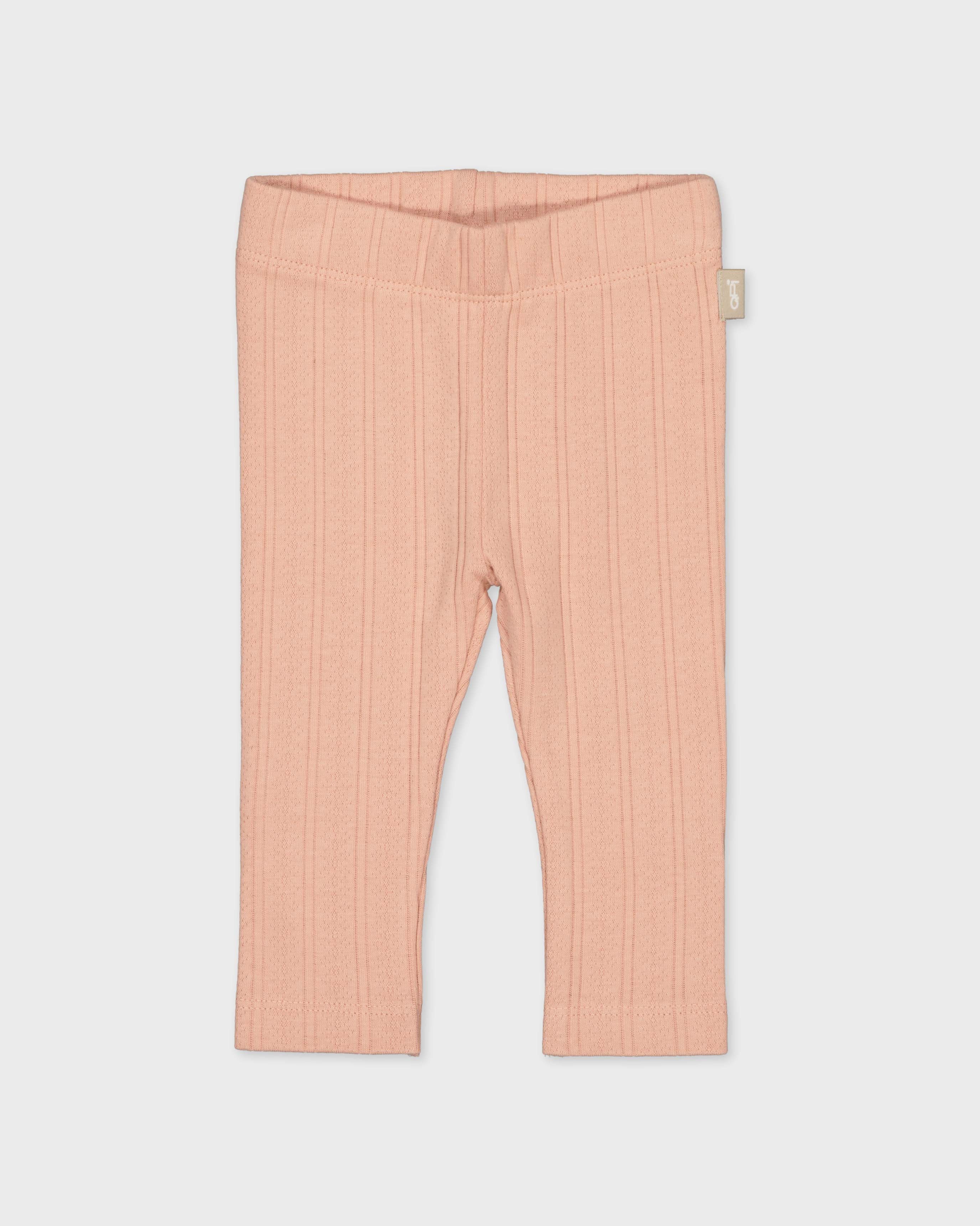 Zalmroze rib legging | Pink Blush