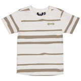 Shirt Wit met strepen | AOP Sand Stripe