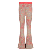 Broek Beige met stippen | AOP Multi Dot