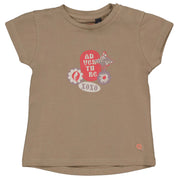 Shirt Beige en Oranje | Dark Sand