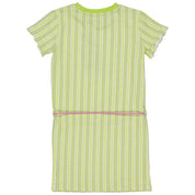 Jurk Groen | AOP Green Graphic