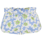 Broek Blauw | AOP Blue Flower