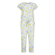 Broek Blauw | AOP Blue Flower