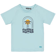 Shirt Blauw | Light Turqoise