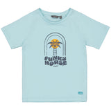 Shirt Blauw | Light Turqoise