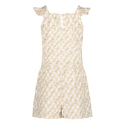 Broek Wit | AOP White Check