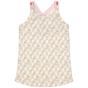 Shirt Wit | AOP White Check