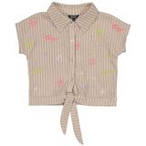 Shirt Paars | AOP Purple Stripe
