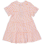 Jurk Oranje | AOP Orange Graphic
