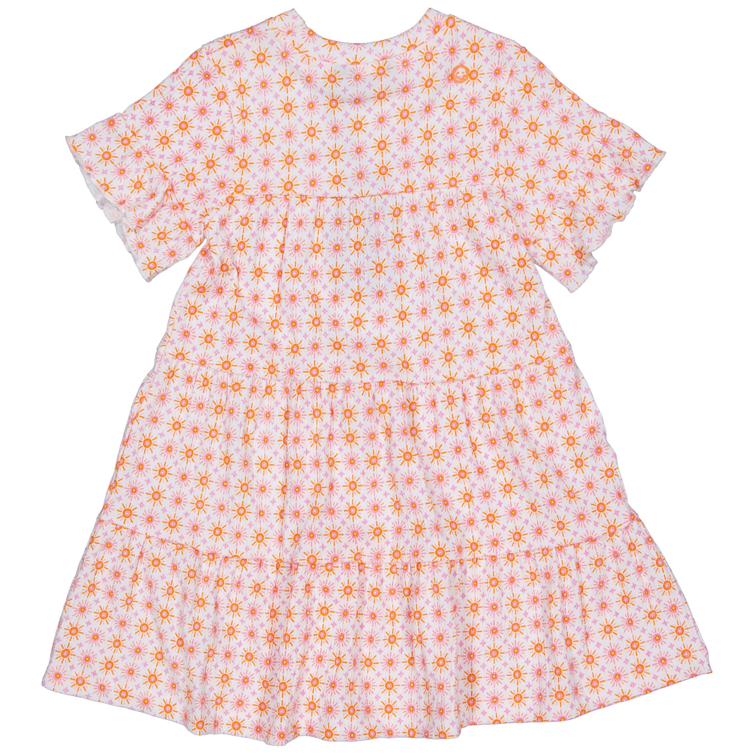 Jurk Oranje | AOP Orange Graphic