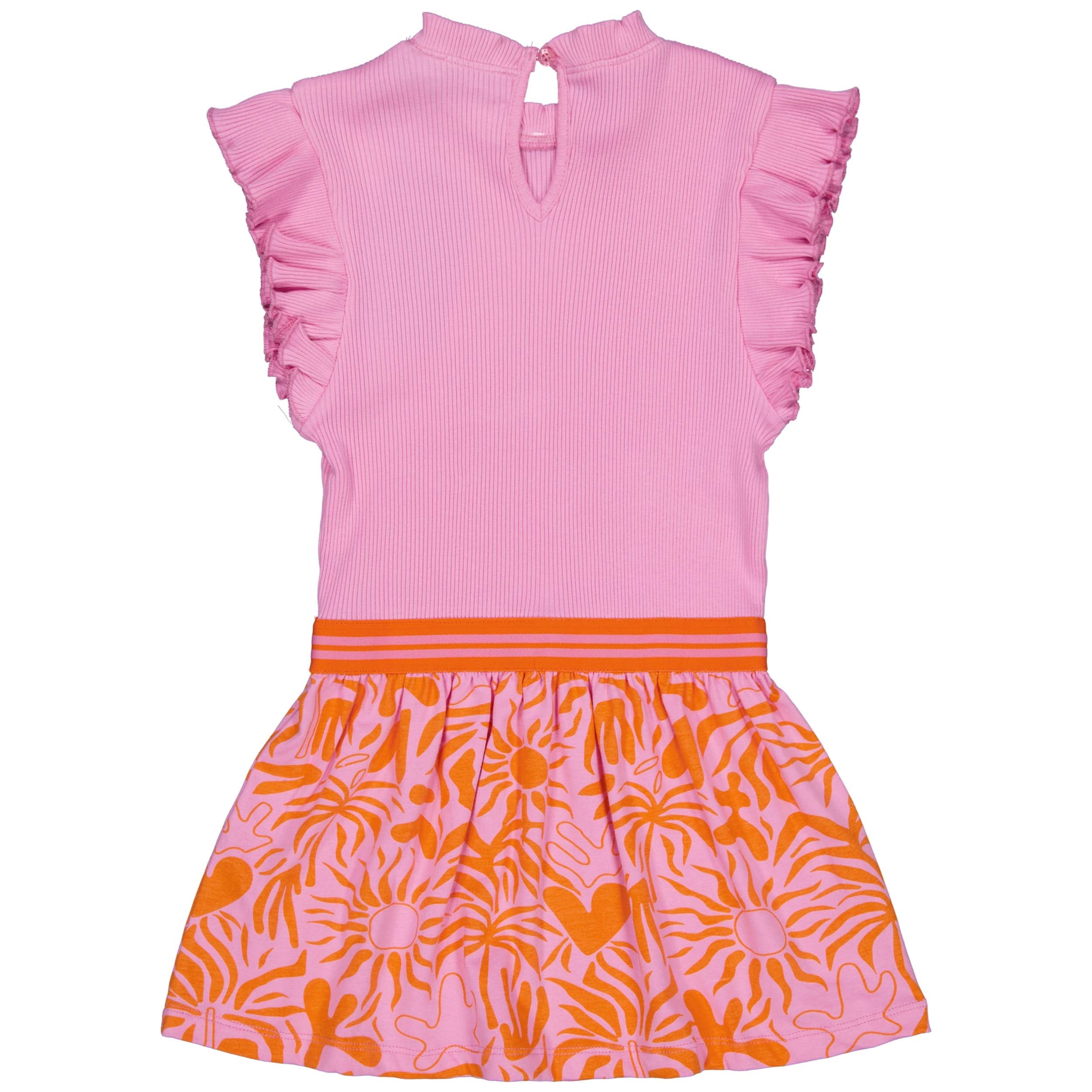 Jurk Roze | AOP Pink Blush Flower
