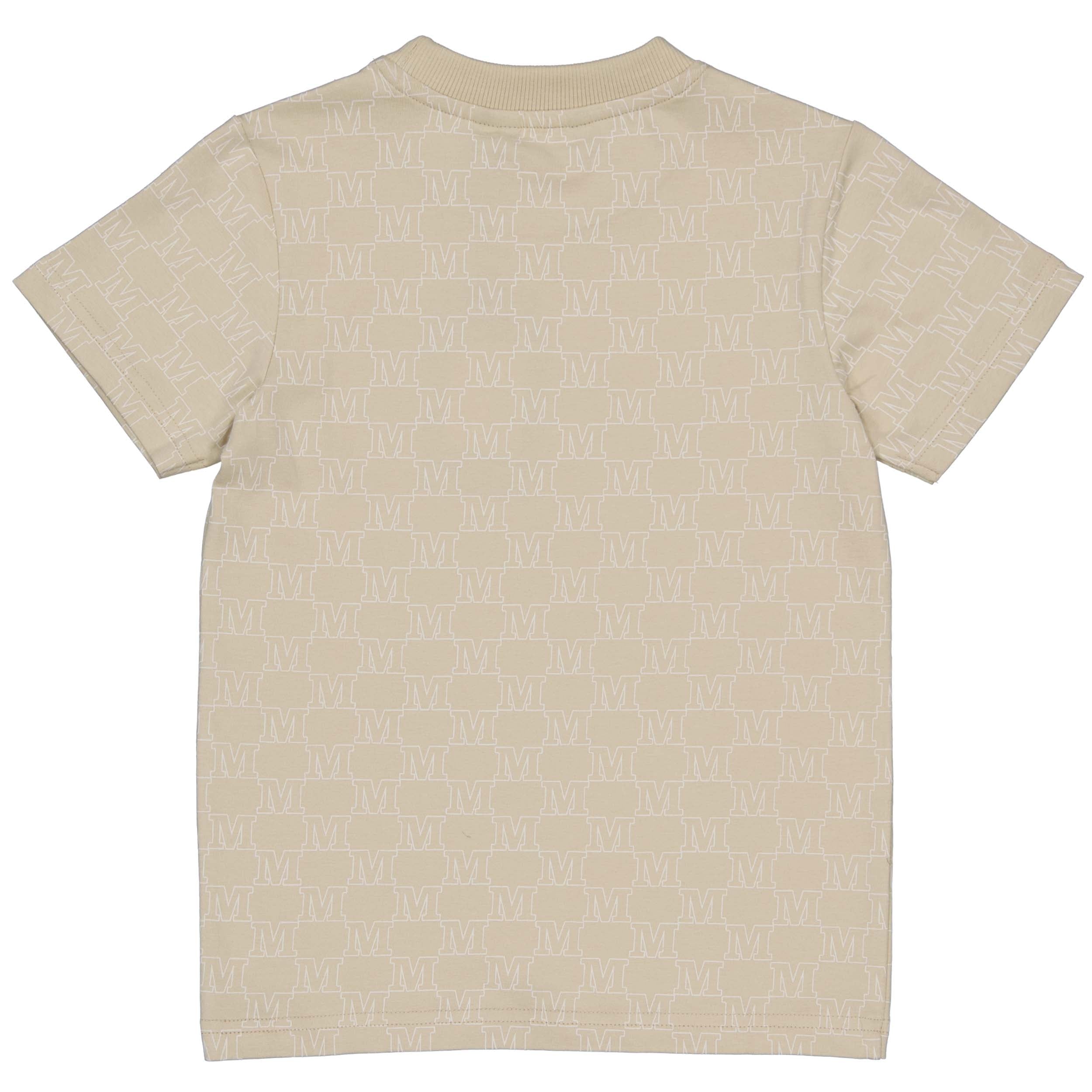 Shirt Beige | AOP Sand Text