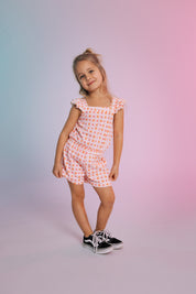 Broek Oranje | AOP Orange Graphic