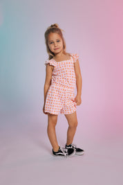 Broek Oranje | AOP Orange Graphic