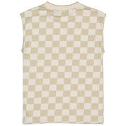 Shirt Wit | AOP White Check