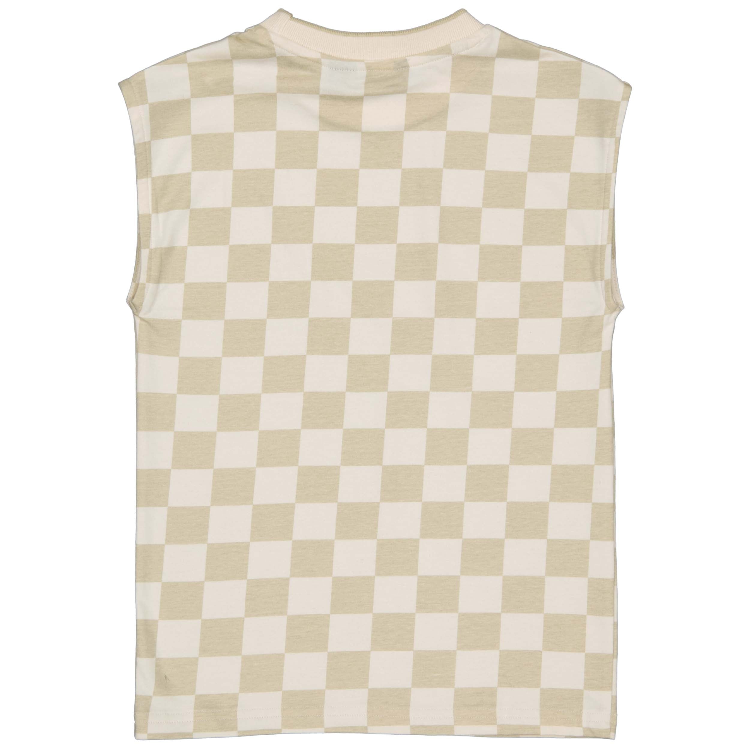 Shirt Wit | AOP White Check