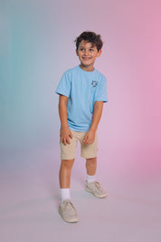 Broek Beige en Blauw | Beige