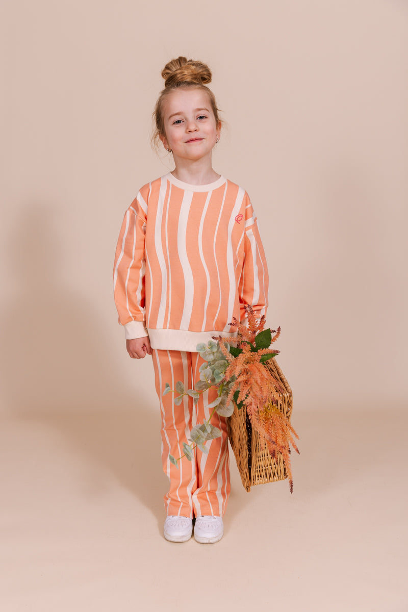 SWEATER | AOP Orange Graphic