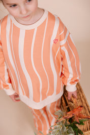 SWEATER | AOP Orange Graphic