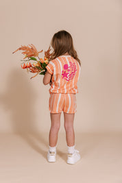 PANTS | AOP Orange Graphic