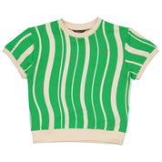 SWEATER | AOP Green Graphic