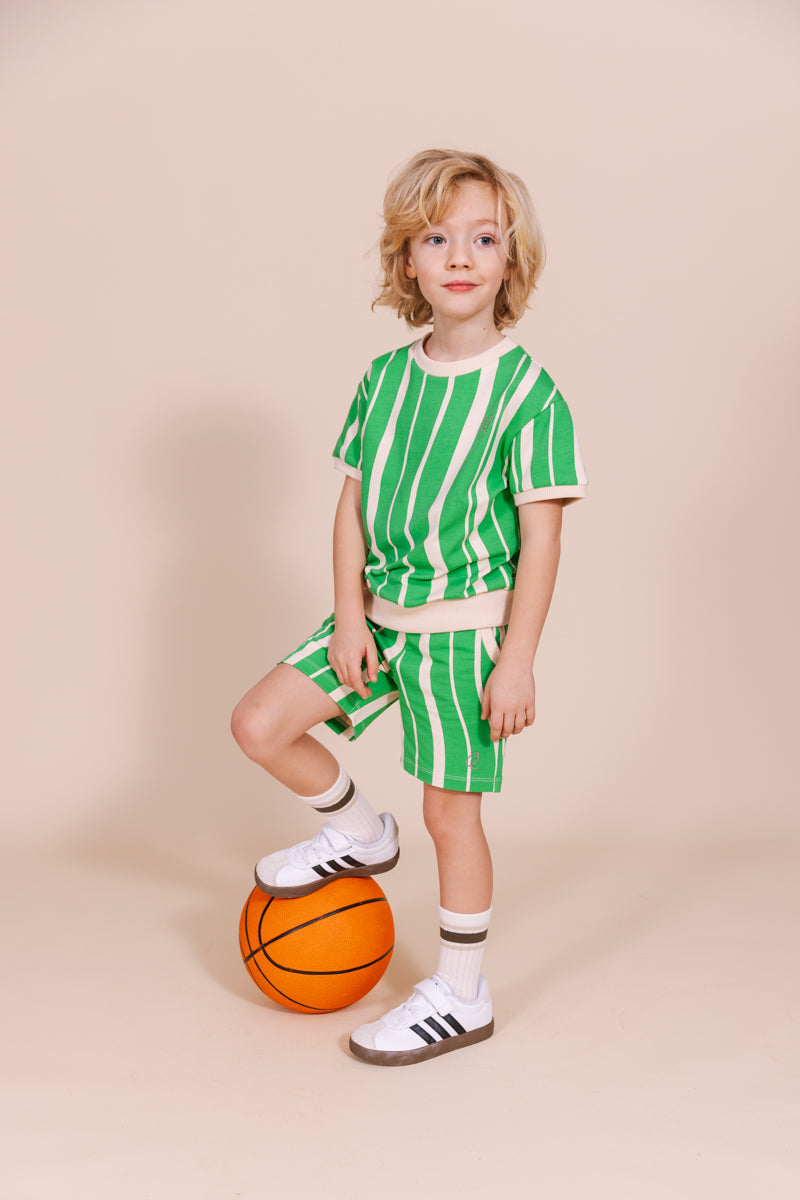 SWEATER | AOP Green Graphic