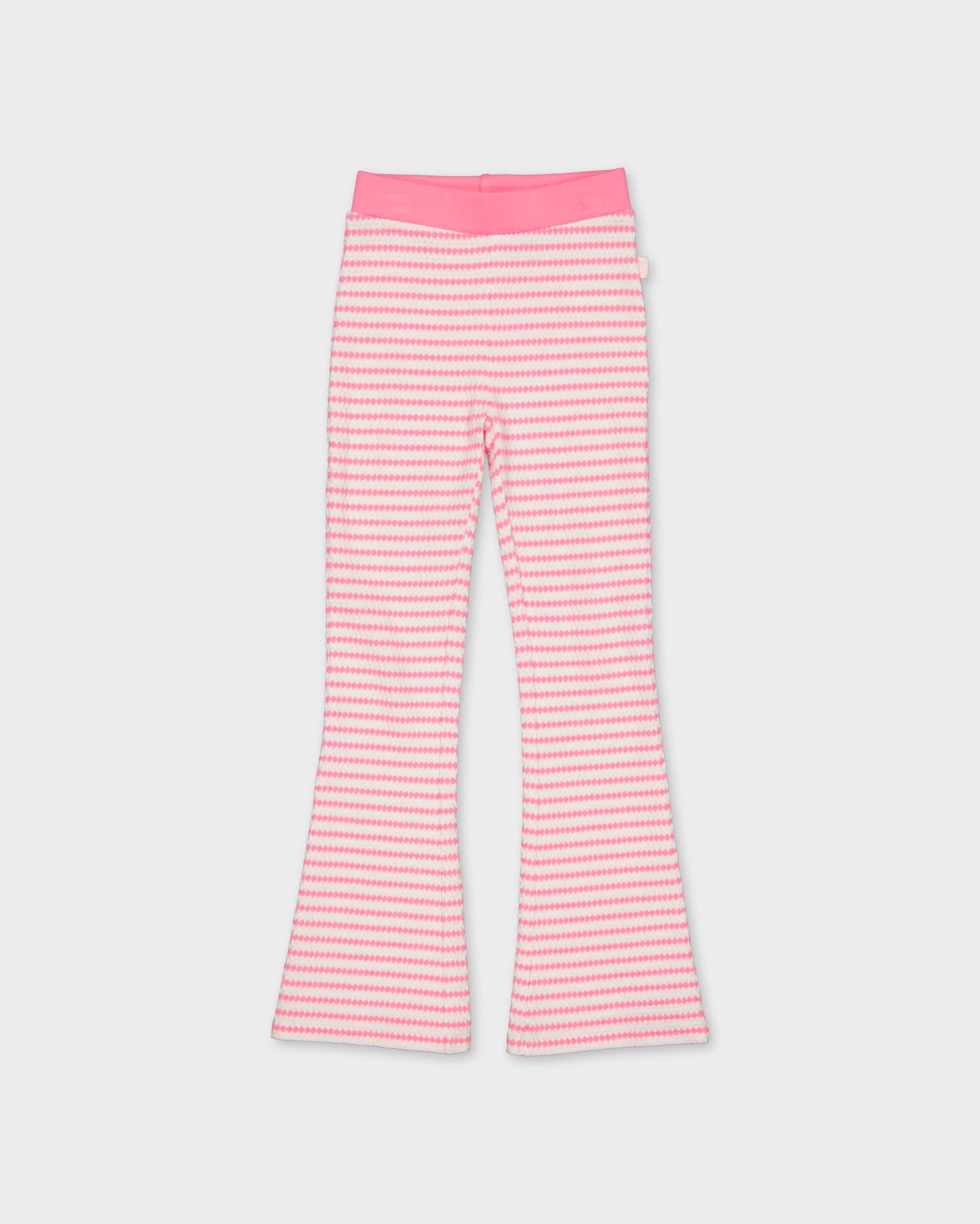 Flairbroek roze gestreept | Cherry Red