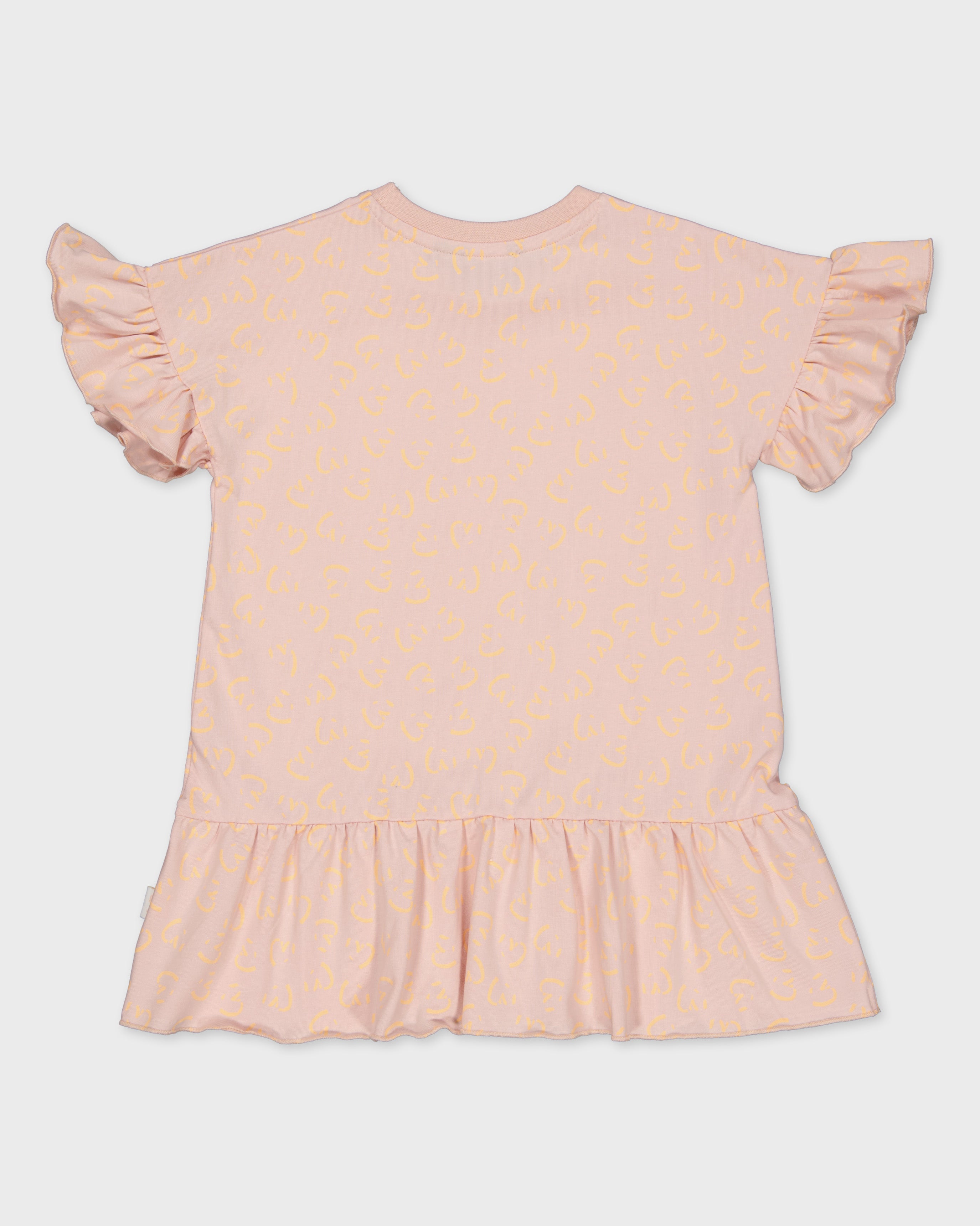 Jurk roze | AOP Pink Heart