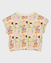 Shirt met grafische print | AOP Yellow Graphic